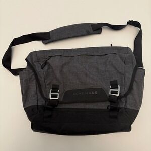 ACME MADE Messenger Bag Gray Laptop Tablet Shoulder Bag‎ Unisex